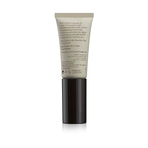 AHAVA TIME TO ENERGIZE MENS EYE CARE GEL HYDRATING, DARK CIRCLE REDUCER WITH PEPTIDES CAFFEINE