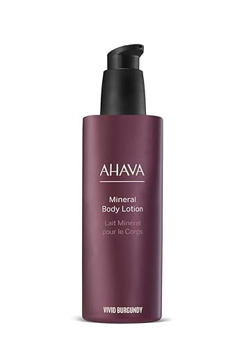 AHAVA DEAD SEA MINERAL BODY LOTION 8.5OZ HYDRATING, SKIN REFINING WITH ALOE VERA WITCH HAZEL