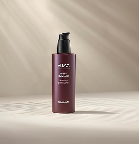 AHAVA DEAD SEA MINERAL BODY LOTION 8.5OZ HYDRATING, SKIN REFINING WITH ALOE VERA WITCH HAZEL