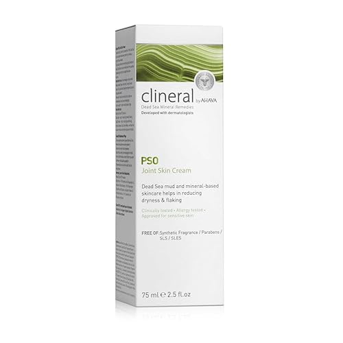 AHAVA CLINERAL PSO JOINT SKIN CREAM 2.5OZ HYDRATES, SOOTHES DRY, IRRITATED JOINT SKIN