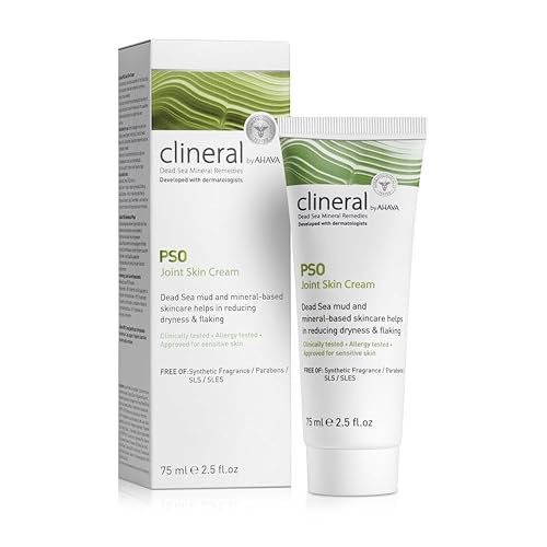AHAVA CLINERAL PSO JOINT SKIN CREAM 2.5OZ HYDRATES, SOOTHES DRY, IRRITATED JOINT SKIN