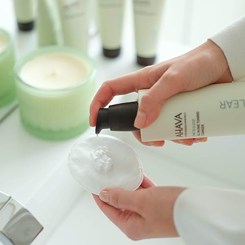 AHAVA ALL-IN-ONE TONING CLEANSER 8.5OZ GENTLE, WATER-BASED, REMOVES MAKEUP IMPURITIES