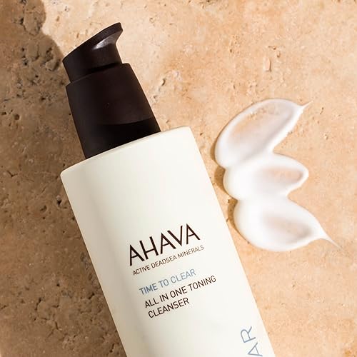 AHAVA ALL-IN-ONE TONING CLEANSER 8.5OZ GENTLE, WATER-BASED, REMOVES MAKEUP IMPURITIES