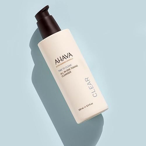 AHAVA ALL-IN-ONE TONING CLEANSER 8.5OZ GENTLE, WATER-BASED, REMOVES MAKEUP IMPURITIES