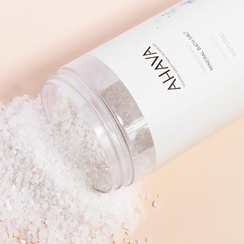 AHAVA DEAD SEA MINERAL BATH SALT 32 OZ SOOTHES MUSCLES, HYDRATES SKIN, PROMOTES RELAXATION