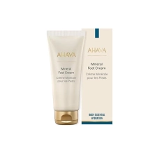 AHAVA DEAD SEA MINERAL FOOT CREAM WITH WITCH HAZEL, JOJOBA OILS HYDRATES, NOURISHES, PREVENTS CRACKS