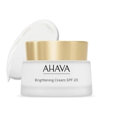 AHAVA BRIGHTENING CREAM SPF20 HYDRATE, BRIGHTEN PROTECT SKIN WITH OSMOTER VF COMPLEX 1.7OZ
