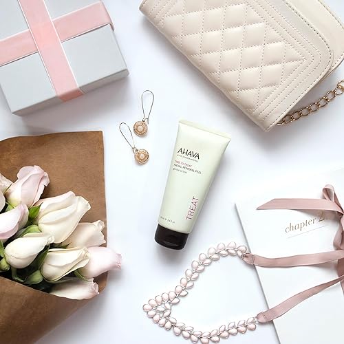 AHAVA TIME TO TREAT FACIAL RENEWAL PEEL GEL WITH VITAMIN C ALOE VERA FOR RADIANT SKIN 3.4 FL.OZ