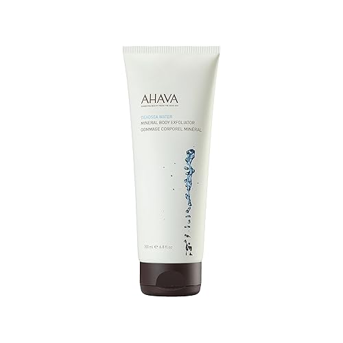 AHAVA MINERAL BODY EXFOLIATOR 6.8 FL OZ DEEP CLEANSING NATURAL BODY SCRUB FOR SMOOTH SKIN