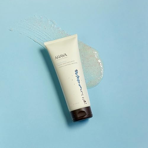 AHAVA MINERAL BODY EXFOLIATOR 6.8 FL OZ GENTLE SKIN EXFOLIATION AND RENEWAL SCRUB