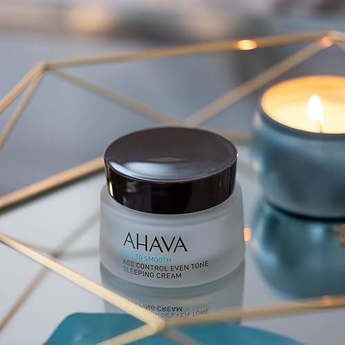 AHAVA AGE CONTROL EVEN TONE NIGHT CREAM WITH NIACINAMIDE JOJOBA OIL, 1.7 FL.OZ