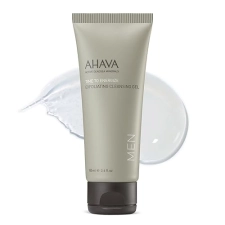 AHAVA MENS EXFOLIATING CLEANSING GEL WITH OSMOTER ANTIOXIDANTS - SMOOTHES, CLEANS REFRESHES, 3.4 FL.