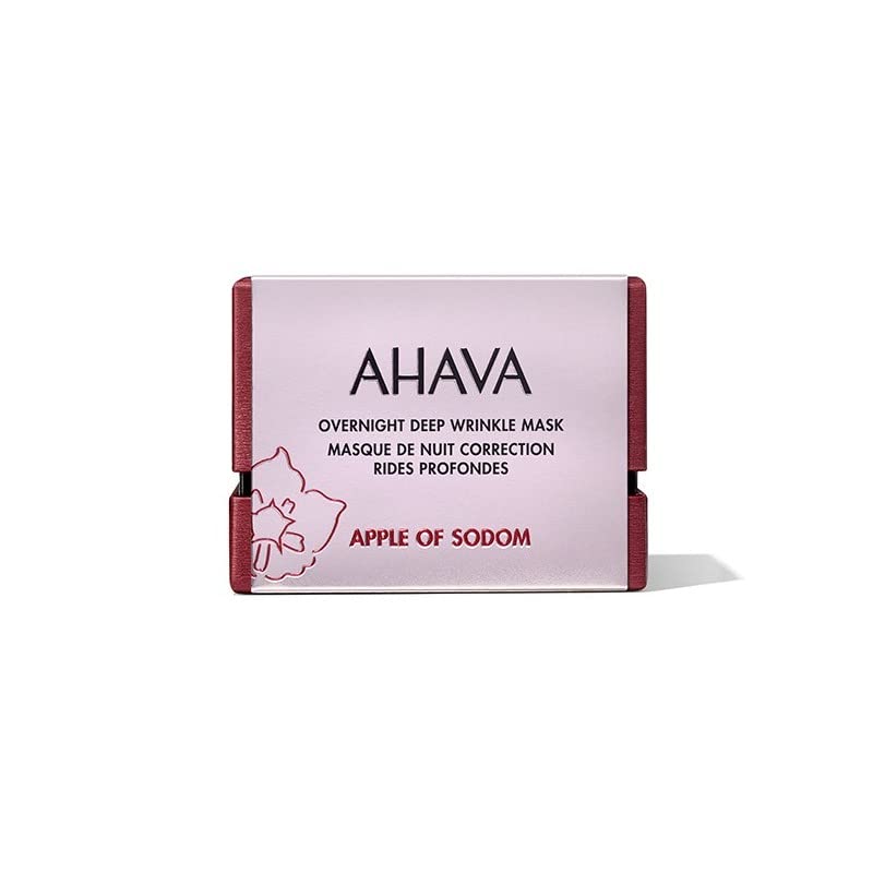 AHAVA APPLE OF SODOM OVERNIGHT ANTI-AGING MASK DEEP WRINKLE REPAIR HYDRATING GEL 1.7OZ