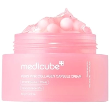 MEDICUBE CAPSULE CREAM WITH SALMON DNA PDRN NIACINAMIDE FOR GLOW, HYDRATION TEXTURE