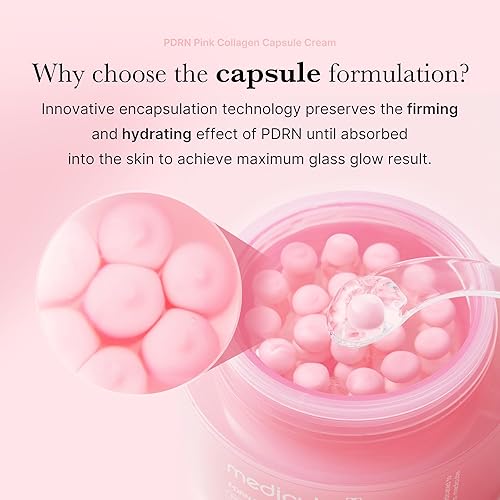 MEDICUBE CAPSULE CREAM WITH SALMON DNA PDRN NIACINAMIDE FOR GLOW, HYDRATION TEXTURE