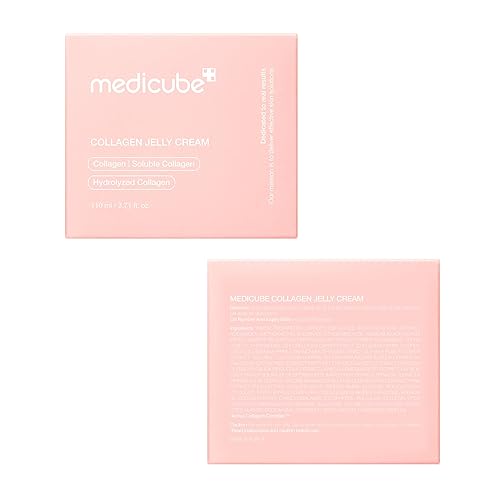 MEDICUBE JELLY CREAM WITH COLLAGEN NIACINAMIDE FOR HYDRATED, GLOWING, FIRM SKIN 3.71 FL OZ