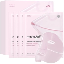 MEDICUBE SALMON DNA JELLY GEL MASK 4-PACK HYDRATING, FIRMING OVERNIGHT KOREAN SKINCARE