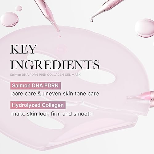 MEDICUBE SALMON DNA JELLY GEL MASK 4-PACK HYDRATING, FIRMING OVERNIGHT KOREAN SKINCARE