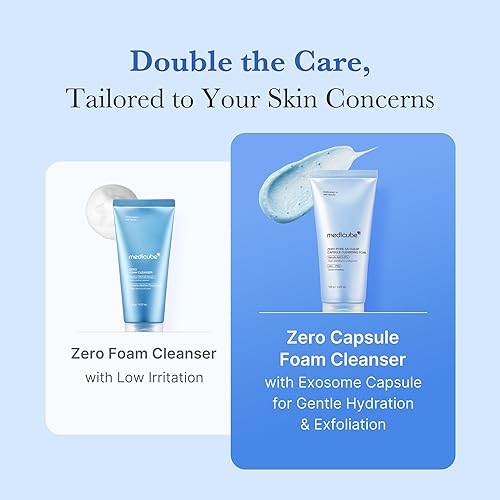 MEDICUBE ZERO PORE CAPSULE CLEANSING FOAM GENTLE DAILY CLEANSER WITH AHA BHA PHA FOR BLACKHEADS