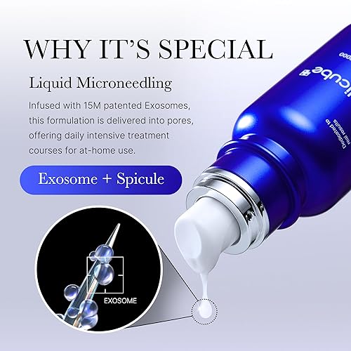 MEDICUBE EXOSOME SHOT ZERO 7,500 PPM FACIAL SERUM WITH AHA BHA PHA FOR PORE SKIN TEXTURE