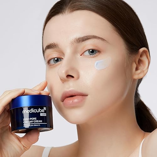MEDICUBE ZERO PORE ONE-DAY CREAM 1.69OZ PORE REFINING, OIL CONTROL WITH NIACINAMIDE SALICYLIC ACID