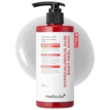 MEDICUBE BODY PEEL SHOT EXFOLIATING SERUM WITH HYPOCHLOROUS ACID FOR SMOOTH, HYDRATED SKIN