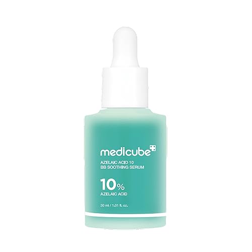 MEDICUBE AZELAIC ACID CALMING SERUM FOR TROUBLED SKIN KOREAN SKINCARE, 1.01 FL.OZ