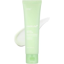MEDICUBE EXOSOME CICA TEA TREE CREAM FOR SENSITIVE SKIN - REDUCES REDNESS BREAKOUTS, 1.7 OZ