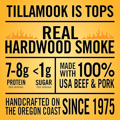 TILLAMOOK COUNTRY SMOKER PEPPERONI STICKS 20 COUNT ZERO SUGAR ORIGINAL SMOKED SAUSAGES 10OZ