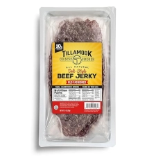 TILLAMOOK COUNTRY SMOKER BEEF JERKY, THIN SLICED, LOW CARB HIGH PROTEIN KETO SNACKS, 12 COUNT