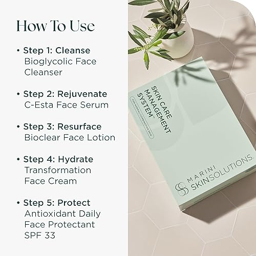 MARINI SKINSOLUTIONS TRAVEL SIZE STARTER KIT FOR NORMAL TO COMBINATION SKIN WITH SPF 33, CRUELTY-FRE