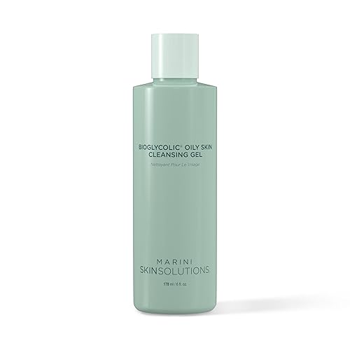 MARINI SKINSOLUTIONS BIOGLYCOLIC GEL GLYCOLIC ACID CLEANSER FOR OILY, PROBLEM SKIN 6OZ