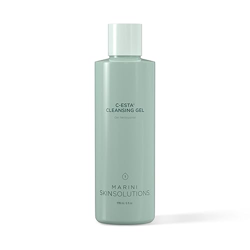 MARINI SKINSOLUTIONS C-ESTA VITAMIN C FACE CLEANSER GEL WITH DMAE, CRUELTY-FREE, 6 FL OZ