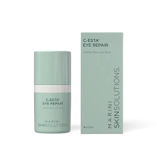 MARINI SKINSOLUTIONS C-ESTA VITAMIN C EYE CREAM WITH DMAE HYALURONIC ACID, 0.5 OZ, USA MADE