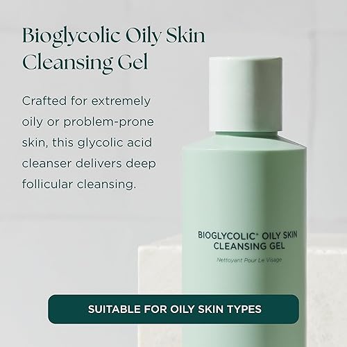 MARINI SKINSOLUTIONS BIOGLYCOLIC GEL - GLYCOLIC ACID FACE CLEANSER FOR OILY, PROBLEM SKIN 6OZ