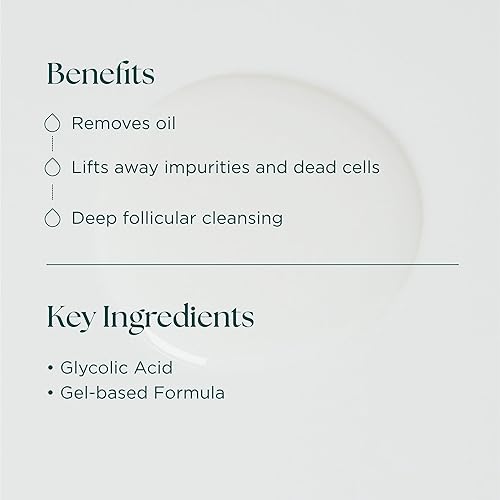 MARINI SKINSOLUTIONS BIOGLYCOLIC GEL - GLYCOLIC ACID FACE CLEANSER FOR OILY, PROBLEM SKIN 6OZ