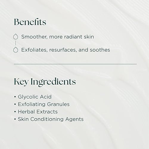 MARINI SKINSOLUTIONS BIOGLYCOLIC BODY SCRUB GLYCOLIC ACID EXFOLIATOR FOR SMOOTH SKIN, 6 OZ