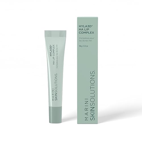 MARINI SKINSOLUTIONS HYLA3D HA LIP COMPLEX WITH HYALURONIC ACID, PEPTIDES RETINOL - 0.5 OZ