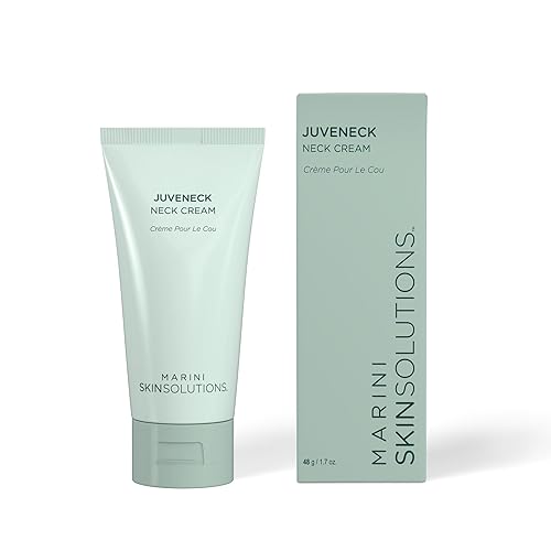 MARINI SKINSOLUTIONS JUVENECK NECK CREAM WITH PEPTIDES, DMAE HYALURONIC ACID 1.7 OZ USA MADE
