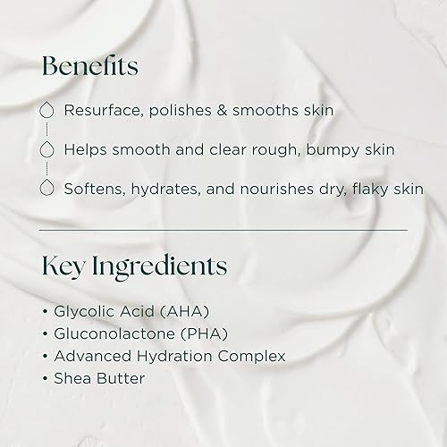MARINI SKINSOLUTIONS BODYTX AHA PHA BODY LOTION WITH GLYCOLIC ACID SHEA BUTTER, 4 OZ