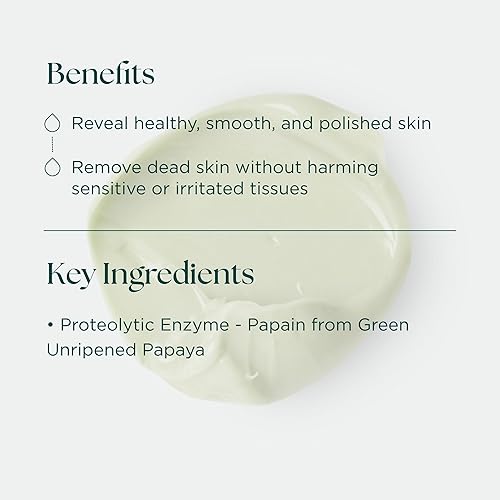 MARINI SKINSOLUTIONS SKIN ZYME FACE MASK WITH PAPAYA ENZYMES FOR SMOOTH RADIANT SKIN 1 OZ