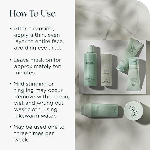 MARINI SKINSOLUTIONS LUMINATE FACE MASK - REDUCES DISCOLORATION IMPROVES SKIN TONE, 1 OZ USA MADE