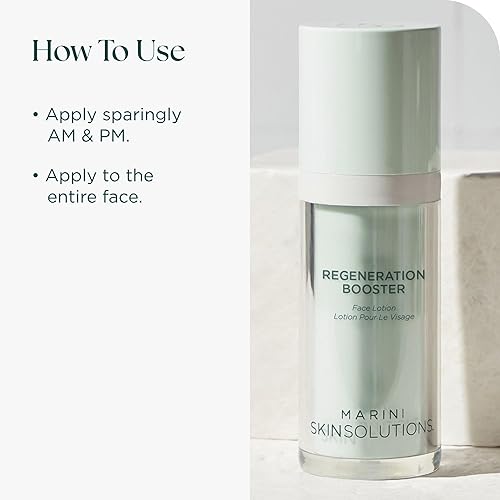 MARINI SKINSOLUTIONS REGENERATION BOOSTER FACE LOTION ANTI-AGING PEPTIDES ANTIOXIDANTS 1OZ