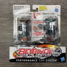 BEYBLADE METAL MASTERS METAL WING SMASH 2 PACK THERMAL LACERTA THUNDER LEONE NEW
