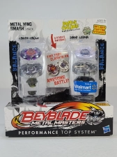 BEYBLADE METAL MASTERS WING SMASH 2 PACK EARTH EAGLE & DARK LIBRA