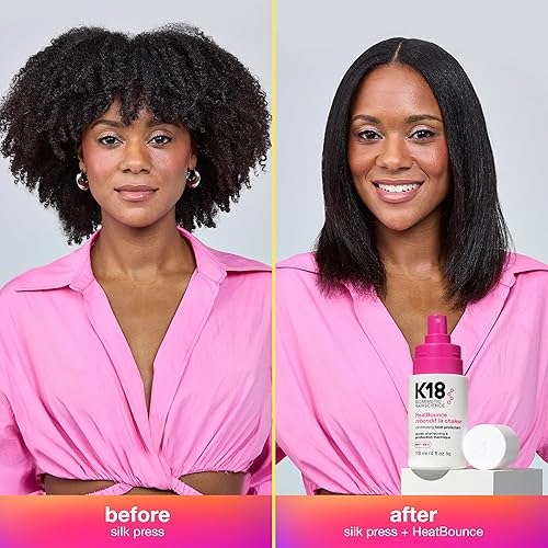 K18 HEATBOUNCE HEAT PROTECTANT SPRAY LIGHTWEIGHT LEAVE-IN CONDITIONER, SOFTENS DETANGLES