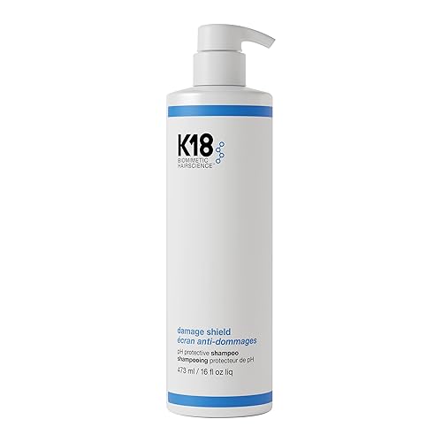 K18 DAMAGE SHIELD SHAMPOO REDUCES FRIZZ TANGLES, PROTECTS AND MAINTAINS HEALTHY HAIR