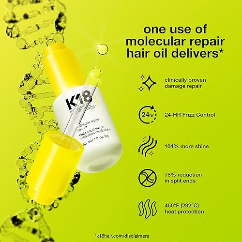 K18 DETOX REPAIR BUNDLE LEAVE-IN MASK, 4-MIN SPEED TREATMENT, DETOX SHAMPOO STRENGTH OIL