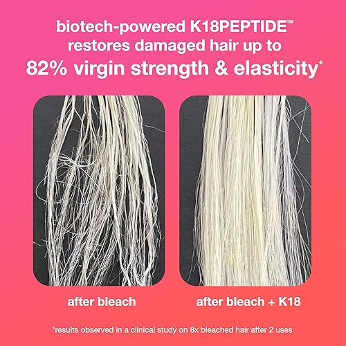 K18 DAMAGE CONTROL TRIO DAMAGE SHIELD SHAMPOO, CONDITIONER 4-MINUTE REPAIR HAIR MASK, COLOR-SAFE