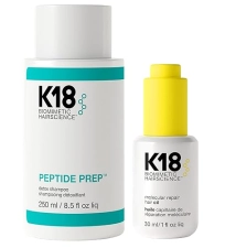 K18 DETOX SHAMPOO WEIGHTLESS HAIR STRENGTHENING OIL BUNDLE COLOR SAFE CLARIFYING SET